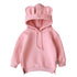 Toddler Baby Kids Boy Girl Hooded Cartoon 3D Ear Hoodie Sweatshirt Tops Clothes Fashion set